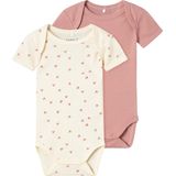 NAME IT - NBFBODY 2P - Body - Buttercream - Korte Mouwen - 2-pack