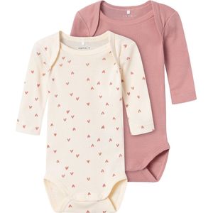 Body - Ribtricot - Gestreept - 2-Pack