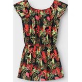 Overall - VINAYA - Gerecycled Materiaal - Korte Lengte - Bloemenprint