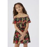 Overall - VINAYA - Gerecycled Materiaal - Korte Lengte - Bloemenprint