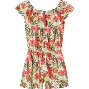 Overall - VINaya - Gerecycled Materiaal - Bloemenprint - Kwartmouw - Normale Pasvorm