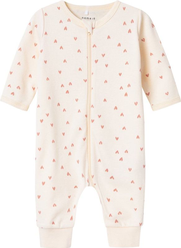 NAME IT BABY Pyjama NBFNIGHTSUIT Offwhite/Roze