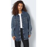 Denim - Jack - Medium Blue - 100% Katoen - Relaxed Fit