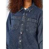 Denim - Jack - Medium Blue - 100% Katoen - Relaxed Fit