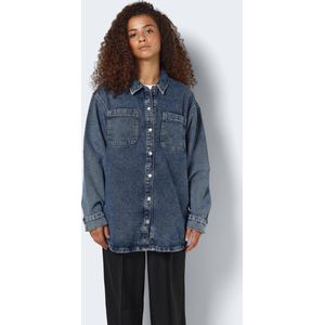 NOISY MAY NMALVA L/S DENIM SHACKET AZ351MB NOOS Dames Jas - Maat XL