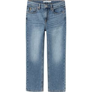 NAME IT KIDS - Straight Fit Jeans - Afgedragen Look - Denim