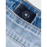 Jeans - Blauw - Denim - Verstelbare Taille - Straight Fit