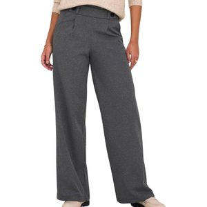 JDY - Wide Leg Fit Broek - Zwart - Jersey - Elastische Tailleband