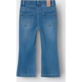 Stretchbroeken - Effen - Denim - Lichtgewassen - TENCEL™ Lyocell