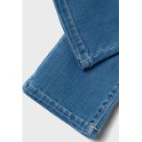 Stretchbroeken - Effen - Denim - Lichtgewassen - TENCEL™ Lyocell