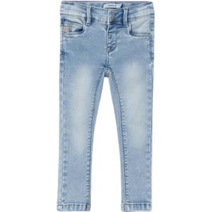 NAME IT Nmfpolly 1842-th Noos Skinny Jeans voor meisjes, Lichtblauw jeans