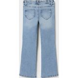 Boot Cut Jeans - Blauw - Denim - Verstelbare Taille - Bootcut Fit