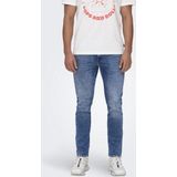 ONLY & SONS - Straight Jeans - Kleur - Materiaal