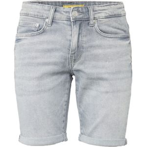 Shorts - Mid Wash - Denim - Regular Fit