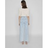 Jeans - Wijde Jeans - Hoge Taille - Volledige Lengte - Denim - 79% Katoen