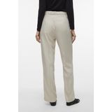 Vero Moda Broek Vmrita Mw Straight Pant Noos 10301554 Silver Lining Dames