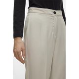 Vero Moda Broek Vmrita Mw Straight Pant Noos 10301554 Silver Lining Dames