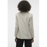 VERO MODA Vmrita Ls Loose Boo Damesblazer, Zilveren voering.