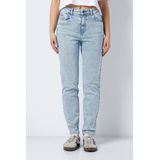 Noisy May Dames Jeans Broeken NMMON regular/straight Fit Blauw Volwassenen