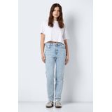 Noisy May Dames Jeans Broeken NMMON regular/straight Fit Blauw Volwassenen
