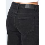 Noisy May Yolanda Normal Waist Wide Dames Jeans - zwart - W28L32