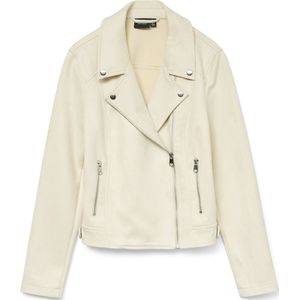Vero Moda Jas Vmjose Short Faux Suede Jacket Ga N 10300938 Birch Dames