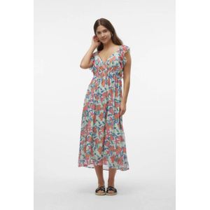 Mlada - Zwangerschapsjurk - Midi-lengte - Mouwloos - V-Hals