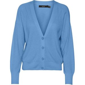 Vero Moda - Vmnewlexsun Ls Short v-Neck Car Ga Noos - Dames - Cardigans