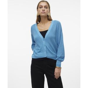Vero Moda - Vmnewlexsun Ls Short v-Neck Car Ga Noos - Dames - Cardigans