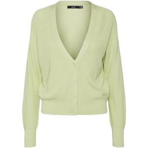 VERO MODA VMNEWLEXSUN Gebreid damesvest, rood, XL