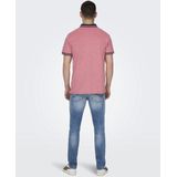 Ducksday - short - unisex - Funky red – 4 jaar – katoen/elastaan – pyamashort