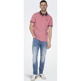 Ducksday - short - unisex - Funky red – 4 jaar – katoen/elastaan – pyamashort