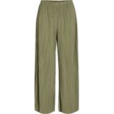 Broek - VIPLISA - Capri - Effen - Gerecycled Materiaal - High Waist