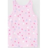 NAME IT - NMFTANK TOP 2P - Ondergoed - Roze - Jersey - Heart Print