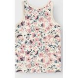 NAME IT MINI - Meisjes Hemden - Bloemenprint - Stretchkatoen