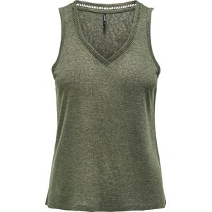 Onlpenny - Tank Top - V-Hals - Mouwloos - Regular Fit - Viscose