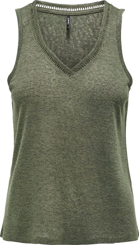Onlpenny - Tank Top - V-Hals - Mouwloos - Regular Fit - Viscose