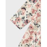 Name It - NKFNIGHTGOWN LS NOSTALGIA FLOWER NOOS - Nachthemd - Peyote Melange - 95% Katoen