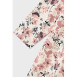 Name It - NKFNIGHTGOWN LS NOSTALGIA FLOWER NOOS - Nachthemd - Peyote Melange - 95% Katoen