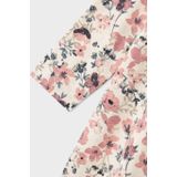 Name It - NKFNIGHTGOWN LS NOSTALGIA FLOWER NOOS - Nachthemd - Peyote Melange - 95% Katoen