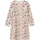 Name It - NKFNIGHTGOWN LS NOSTALGIA FLOWER NOOS - Nachthemd - Peyote Melange - 95% Katoen