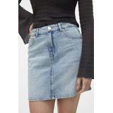 Vero Moda - Denim Rok - Light Blue - Katoen 99% - Elastaan 1%