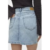 Vero Moda - Denim Rok - Light Blue - Katoen 99% - Elastaan 1%
