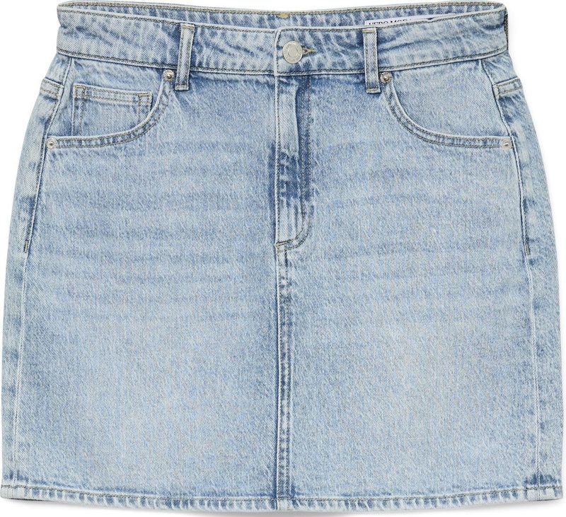 Vero Moda - Denim Rok - Light Blue - Katoen 99% - Elastaan 1%