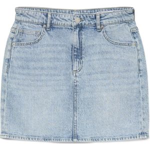 Vero Moda - Denim Rok - Light Blue - Katoen/Elastaan - 5-Pocket Stijl