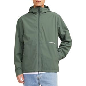 Shacket - Lichtgrijs - Polyester - Winddicht - Lange Mouwen