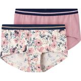 Hipsters - 2-pack - Zacht en Comfortabel Ondergoed - Met Elastische Taille en Glitter Detail