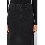 Noisy May - Denim Rok - Zwart - 99% Katoen, 1% Elastaan