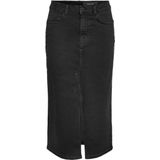 Noisy May - Denim Rok - Zwart - 99% Katoen, 1% Elastaan