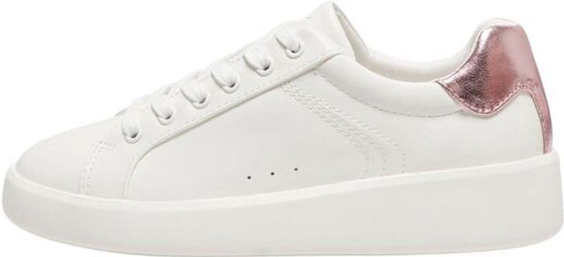 Only Dames Sneaker soul-4 pu sneaker white/Rosegold WIT 37